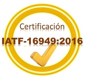 certificación ISO/TS 16949: 2009